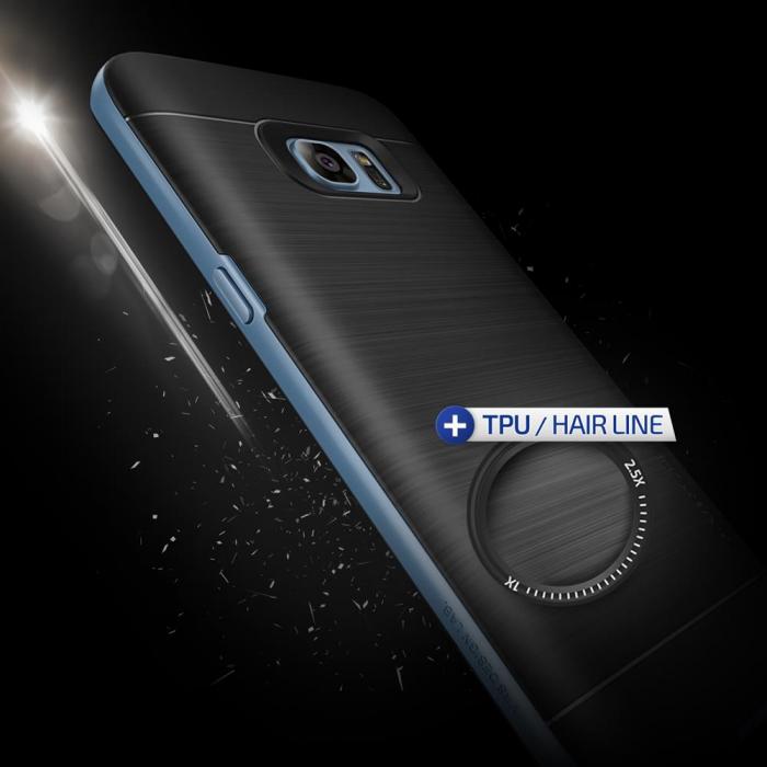 VERUS - Verus High Pro Shield Skal till Samsung Galaxy S7 Edge - Bl