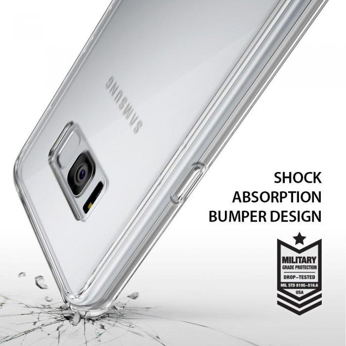 UTGATT5 - Ringke Fusion Shock Absorption Skal till Samsung Galaxy S8 - Clear