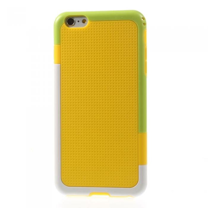 A-One Brand - Flexicase Skal till Apple iPhone 6(S) Plus - Mesh Gul