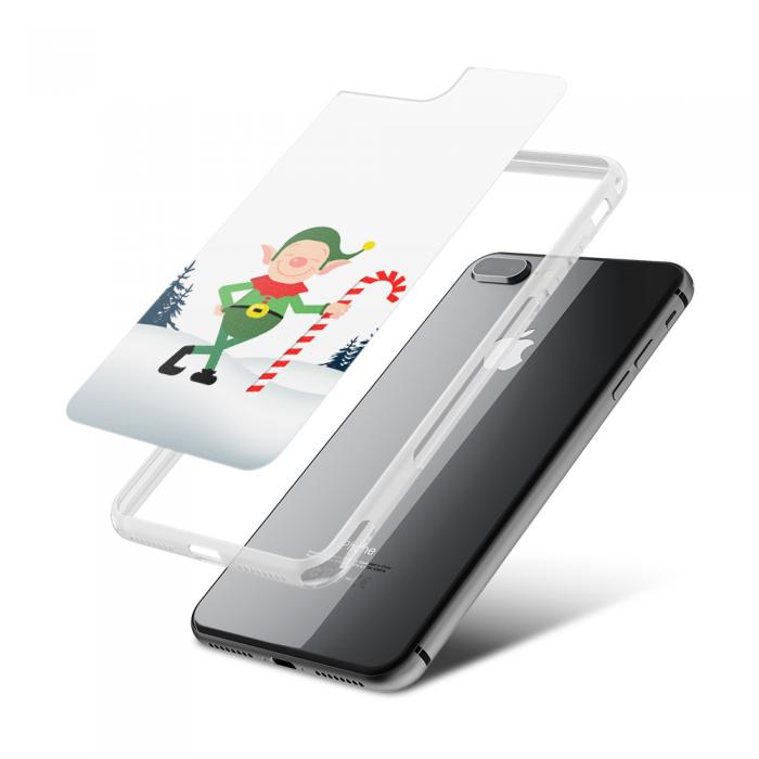UTGATT5 - Fashion mobilskal till Apple iPhone 8 Plus - Christmas grinch