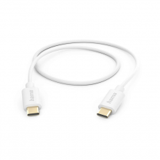 Hama - Hama USB-C Till USB-C 1m Kabel - Vit