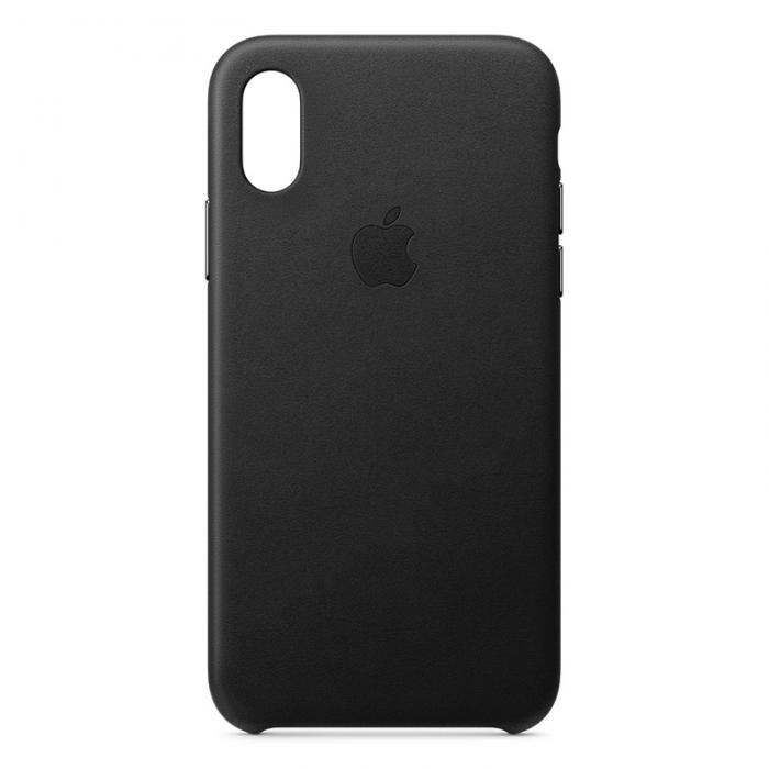 UTGATT4 - Apple Leather Case iPhone X/XS Black