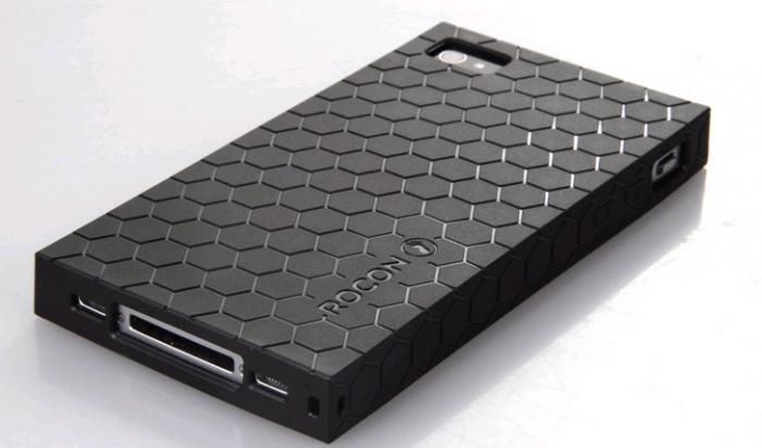 A-One Brand - Rocon Flexicase Skal till iPhone 4 Svart