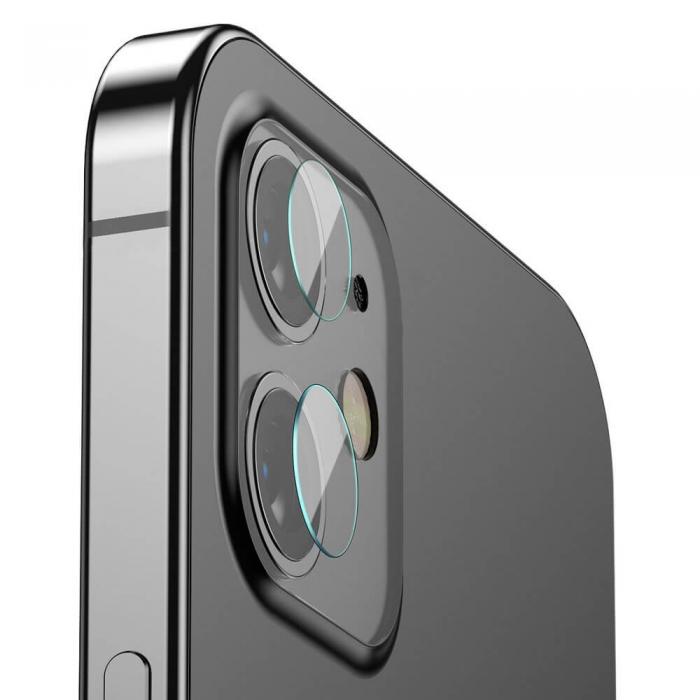 BASEUS - Baseus 0,25 mm Kamera iPhone 12 mini transparent