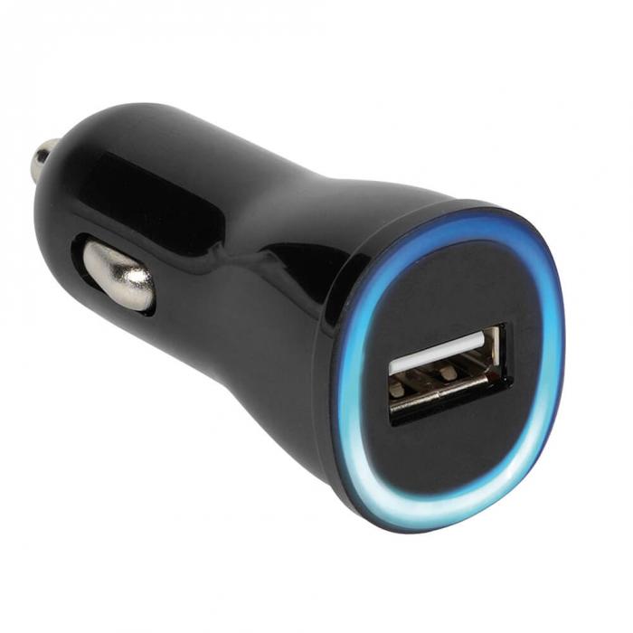 UTGATT1 - Vivanco USB Billaddare 1x USB 2.1A 12/24V - Svart