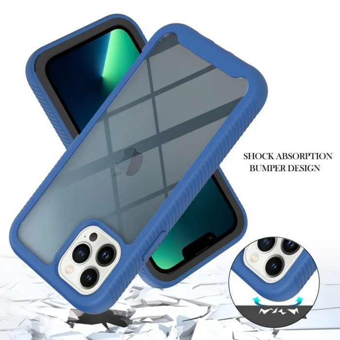 YB - YB iPhone 15 Pro Mobilskal PC Series-3 - Safir