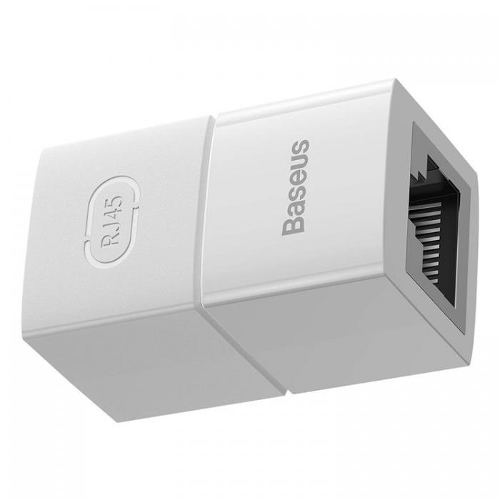 BASEUS - Baseus AirJoy Ethernet RJ45 Kabel kontakt 10 Pcs - Vit