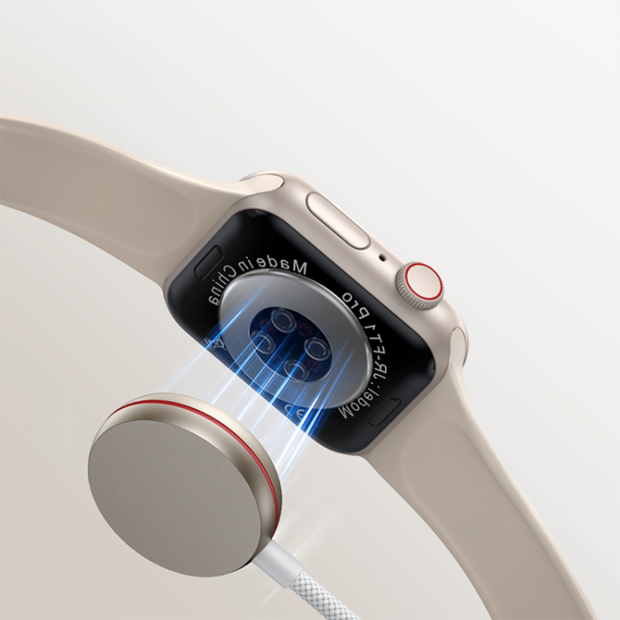 Joyroom - Joyroom Inductive Trdls Laddare Apple Watch USB-C - Vit