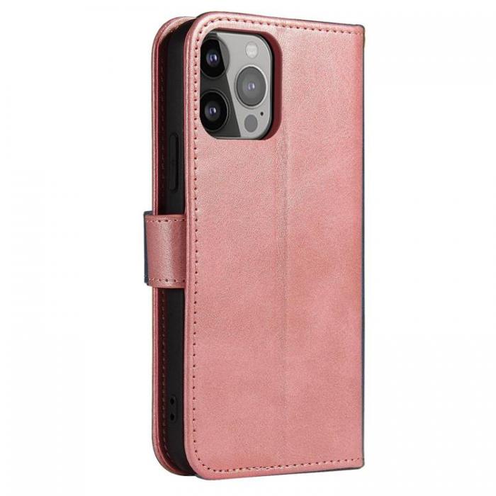 OEM - Magnet Elegant Kickstand Fodral iPhone 13 Pro Max - Rosa