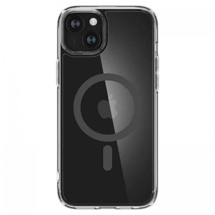 Spigen - Spigen iPhone 15 Mobilskal Magsafe Ultra Hybrid - Graphite