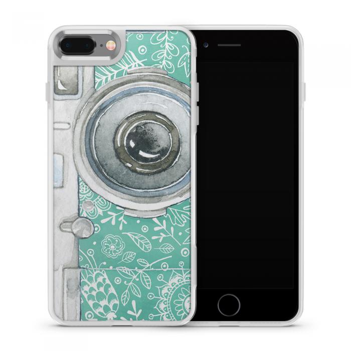 UTGATT5 - Fashion mobilskal till Apple iPhone 8 Plus - Mlning - Kamera