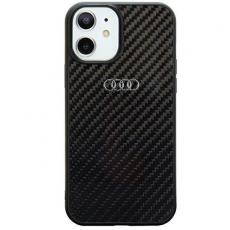 Audi - Audi iPhone 11/Xr Mobilskal Carbon Fiber - Svart