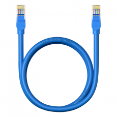 BASEUS - Baseus Cat 6 RJ-45 Ethernet-kabel 1000 Mb/s 1 m - blå