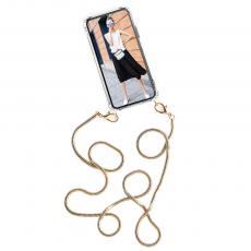 Boom of Sweden - BOOM iPhone 14 Pro Max skal med mobilhalsband - Chain Golden