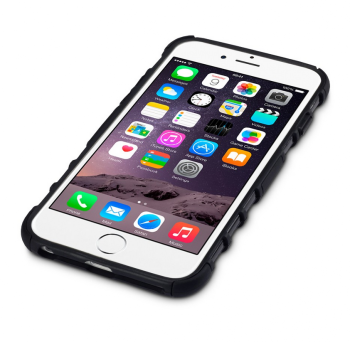 UTGATT5 - Rugged Skal till iPhone 6 / 6S - Svart
