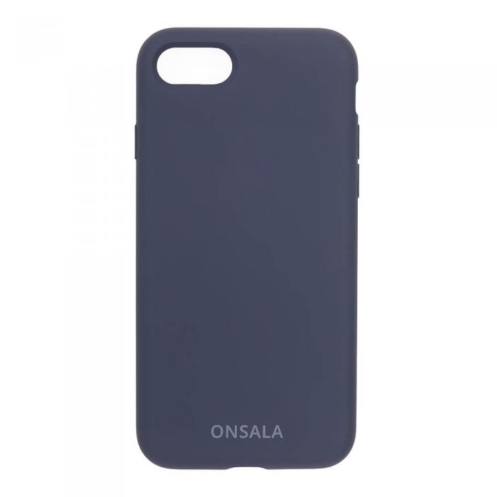 UTGATT1 - ONSALA Mobilskal Silikon Cobalt Blue iPhone 7/8/SE 2020