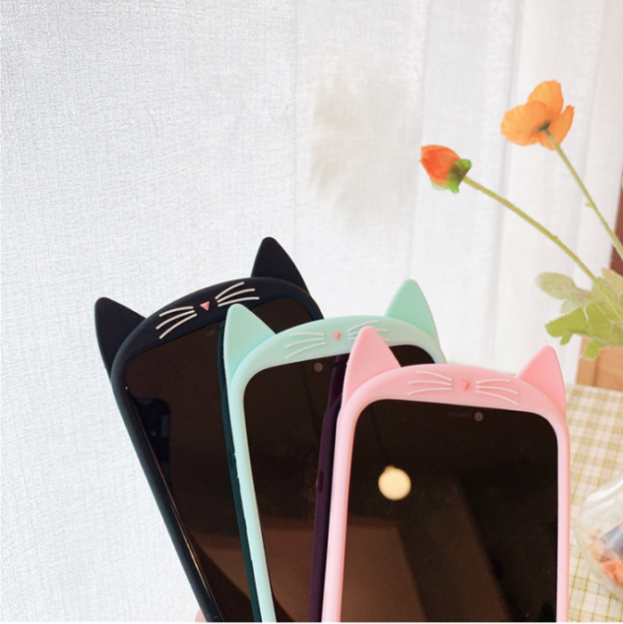 A-One Brand - Katt Pop it Fidget Multicolor Skal till iPhone 11