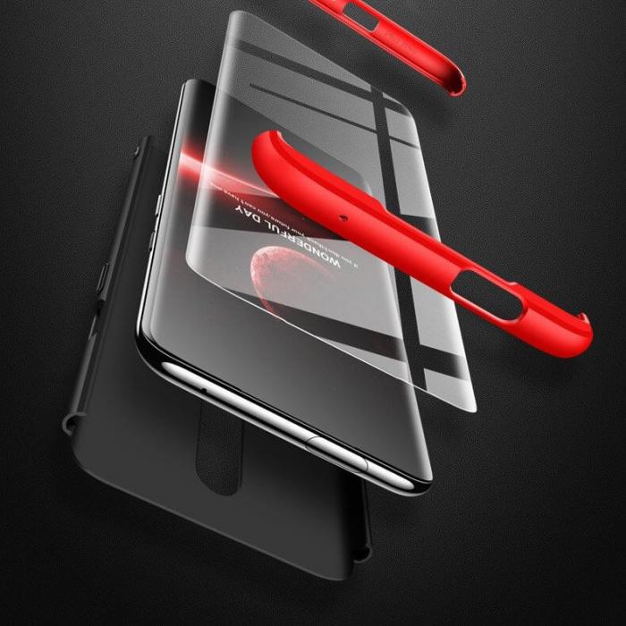 UTGATT5 - GKK 360 Protection Fram bak skal OnePlus 7 Svart-Rd