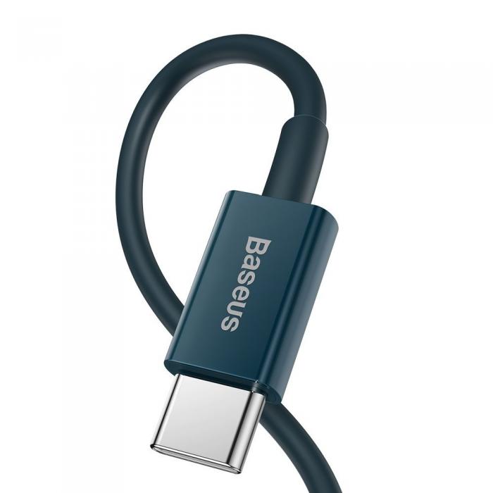 UTGATT5 - Baseus Fast Charging Lightning - USB-C Kabel 20 W 1 m - Bl