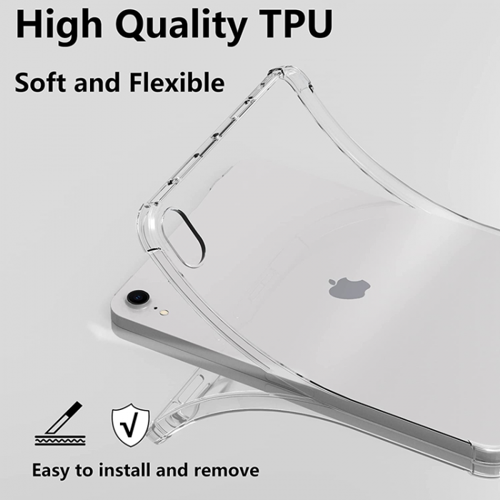 A-One Brand - iPad mini 6 (2021) Skal Slim Thin Soft TPU - Clear