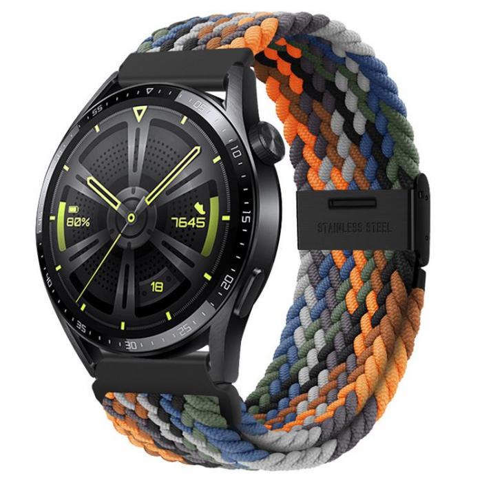 A-One Brand - Galaxy Watch 6 (44mm) Band Hoco Braided Nylon - Camouflage