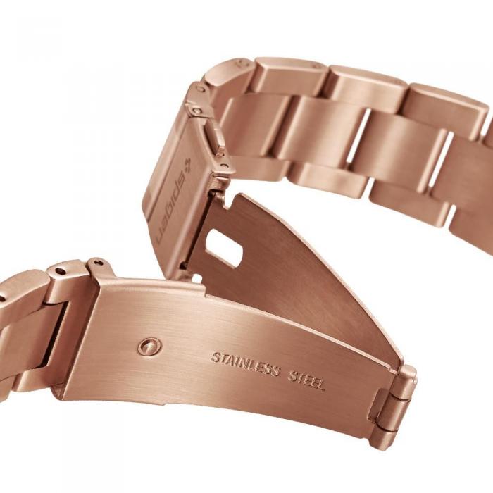 UTGATT5 - Spigen Modern Passform Band Samsung Galaxy Watch 42mm - Rose Guld