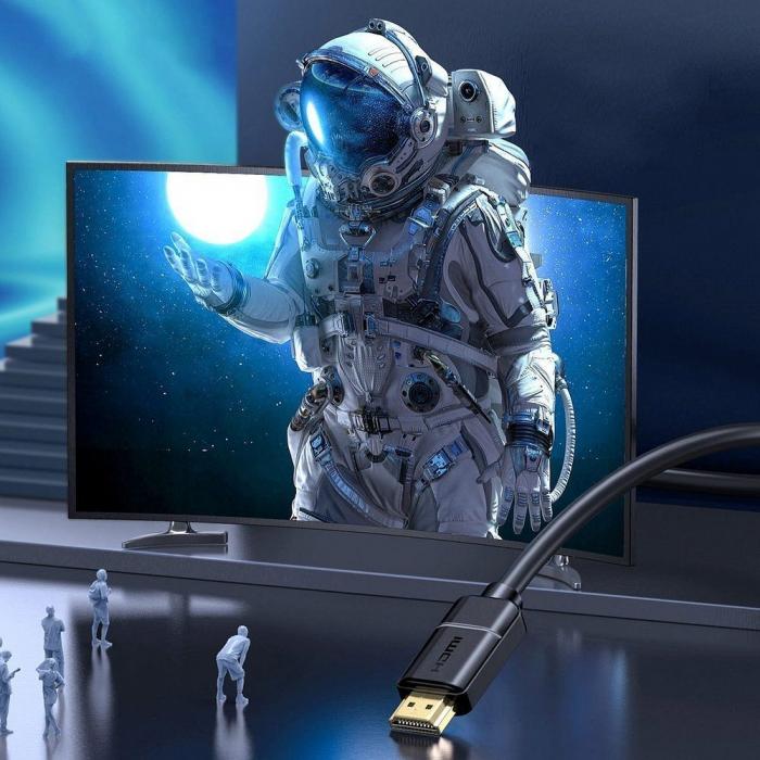 BASEUS - BASEUS kabel HDMI till HDMI 4K 60Hz Enjoyment Series 1m