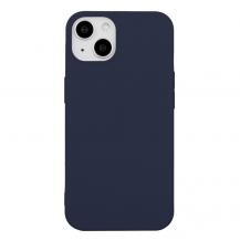 A-One Brand - iPhone 15 Plus Mobilskal TPU Matte Slim-Fit - Blå