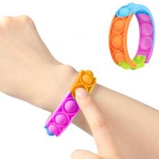 Fidget Toys - Pop it Fidget Toy - Flera Färger & Modeller - Armband - Flerfärgad