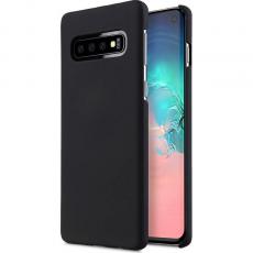 Melkco - Melkco Rubberized PC Skal till Galaxy S10 Plus - Svart