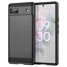 A-One Brand - Google Pixel 6a Skal Carbon Fiber - Svart