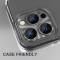 HAT PRINCE - ENKAY iPhone 14 Pro Max/14 Pro Kameralinsskydd Hrdat Glas - Guld