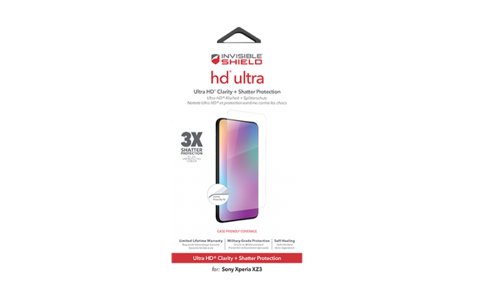 UTGATT4 - InvisibleShield Hd Ultra Dry Screen Sony Xperia XZ3