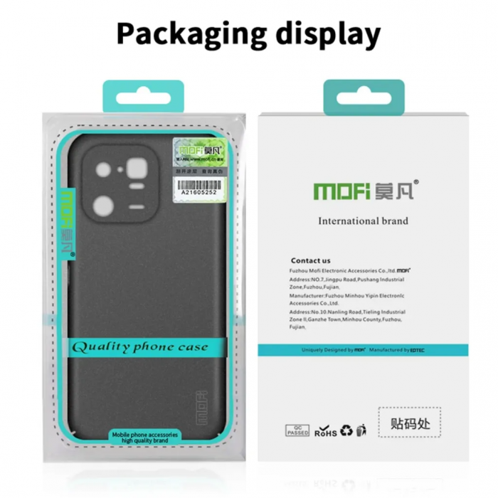 Mofi - MOFI Xiaomi 13 Pro 5G Mobilskal Matt - Svart