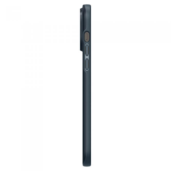 Spigen - Spigen iPhone 14 Pro Max Skal Thin Fit - Metal Slate