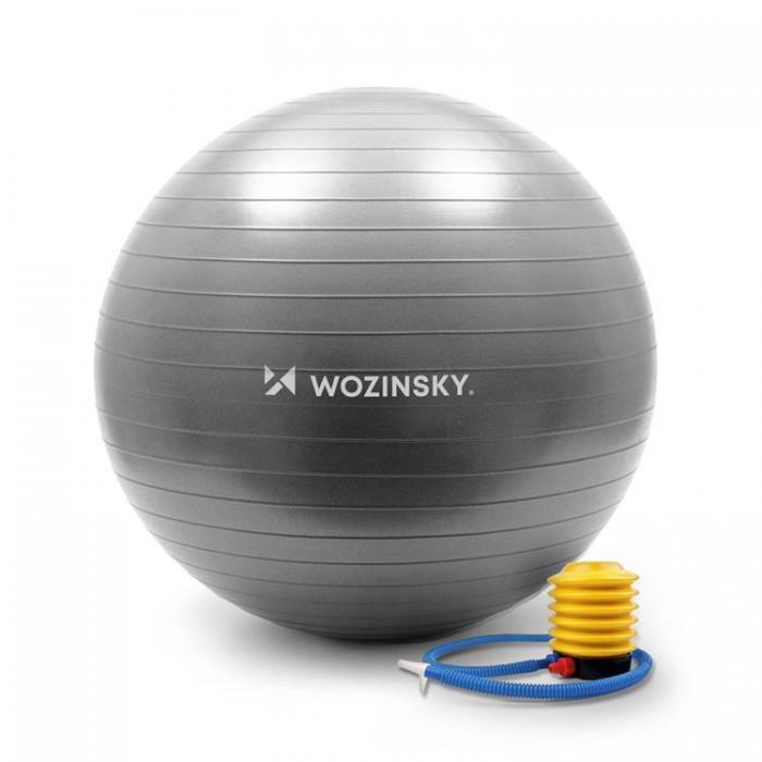 UTGATT5 - Wozinsky Gymnastikboll 65cm - Silver
