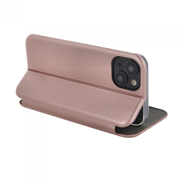 TelForceOne - Smart Diva iPhone 15 Skal Rosguld - Elegant Skyddande Fodral