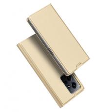 Dux Ducis - Dux Duxis Xiaomi Redmi Note 12 4G Plånboksfodral Skin Pro - Guld