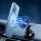 Joyroom - Joyroom Magsafe Bilhllare Trdls laddare 15W till Instrumentbrda - Silver