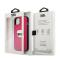 KARL LAGERFELD - Karl Lagerfeld Lder Ikonik Karl`s Head Metal Skal iPhone 13 mini - Rosa