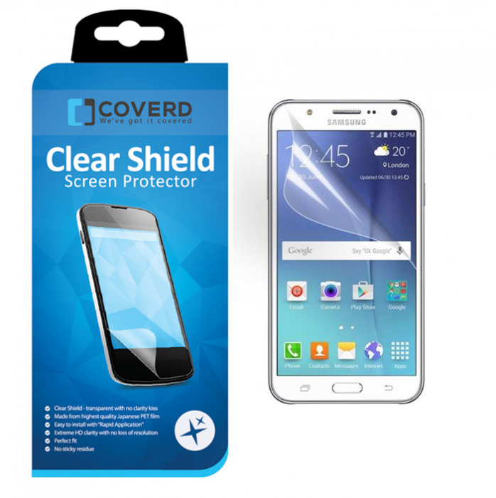 UTGATT5 - CoveredGear Clear Shield skrmskydd till Samsung Galaxy J5 (2016)
