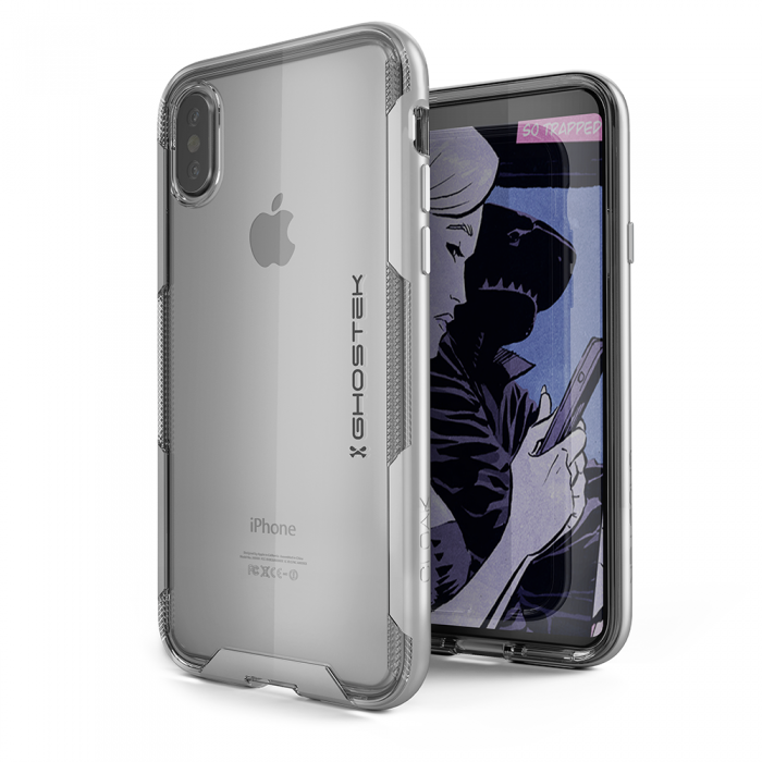 UTGATT5 - Ghostek Cloak 3 Skal till Apple iPhone XS / X - Silver