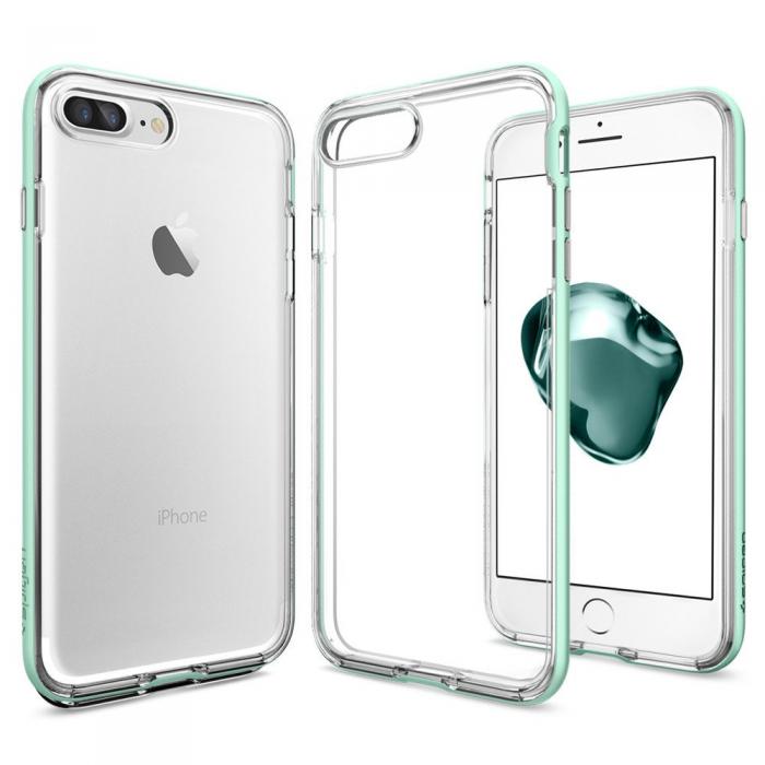 Spigen - SPIGEN Neo Hybrid Crystal Skal till iPhone 7 Plus - Mint