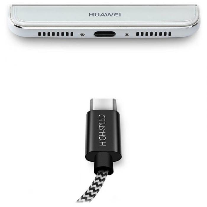 Dux Ducis - Dux Ducis K-One USB-A till USB-C kabel - 25cm