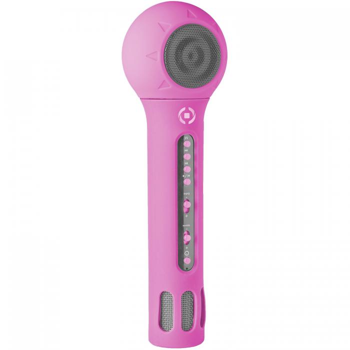 UTGATT5 - CELLY Mikrofon med Bluetooth-hgtalare - Rosa