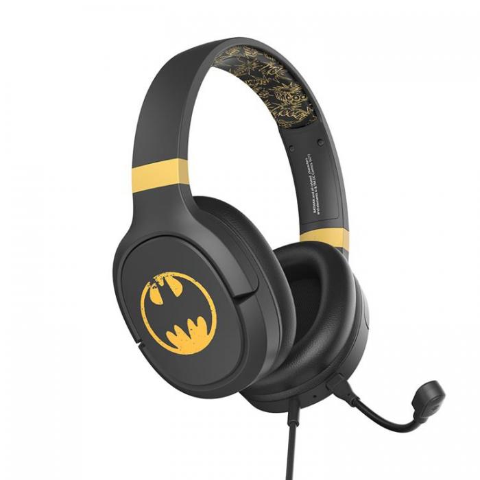 UTGATT1 - BATMAN Gaming-Headset, Over Ear, Bom-mikrofon - Svart