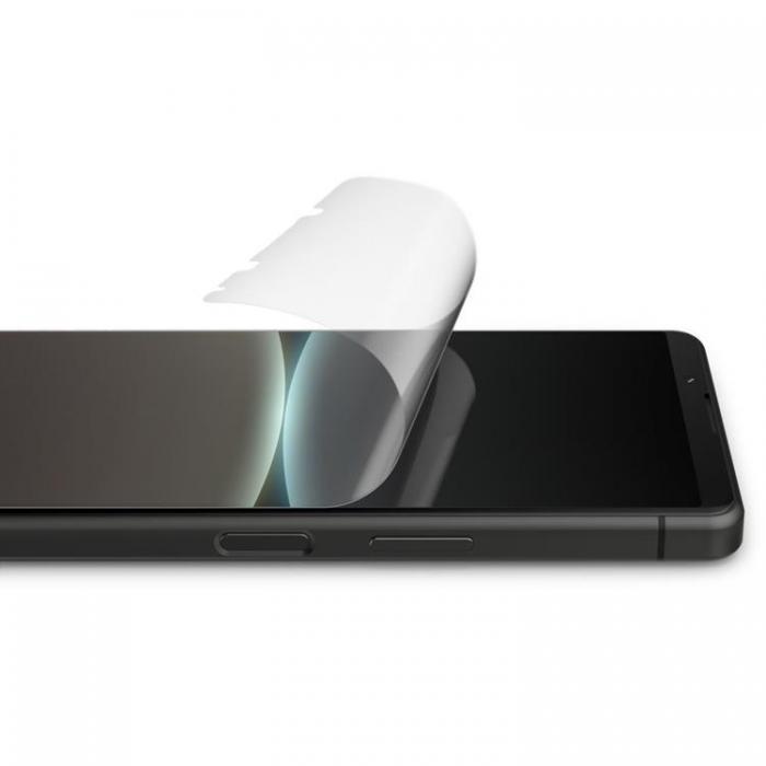 Spigen - [2-Pack] Spigen Sony Xperia 5 IV Hrdat Glas Skrmskydd - Clear