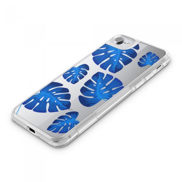 UTGATT5 - Fashion mobilskal till Apple iPhone 8 Plus - Blue jungle