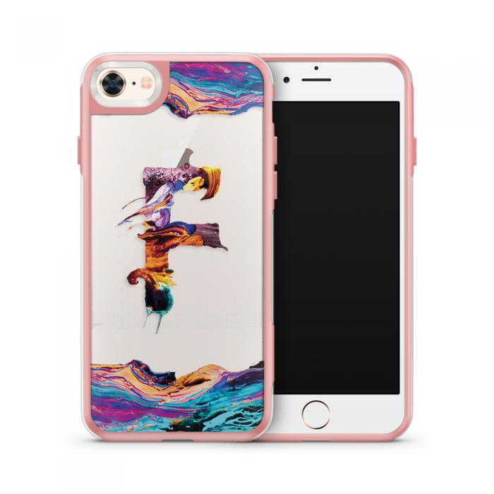 UTGATT5 - Fashion mobilskal till Apple iPhone 8 - Paint F