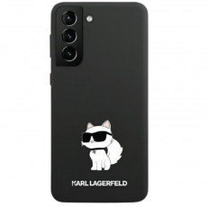 KARL LAGERFELD - Karl Lagerfeld Galaxy S23 Plus Skal Silicone Choupette - Svart